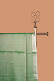 Stunning Weaved Banarasi Tisuee dupatta with Silver Zari Border
